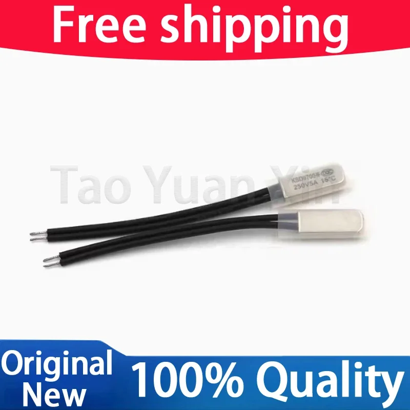 5pcs KSD9700 N.C Temperature Switch Normally Closed Thermal Switch Thermostat Thermal Protector Pack Of 5pcs Heat Protector I121376304