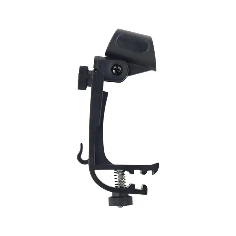 

Drum Microphone Clip Shockproof Universal Adjustable Drum Rim Mic Clips Drum Microphone Mount Clamp For Instrument Supplies