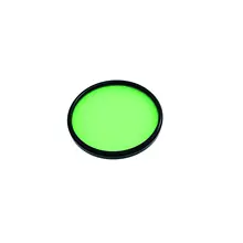 

UV Pass 300nm IR Cut 77mm With Metal Frame Green Color Filter Glass LB3