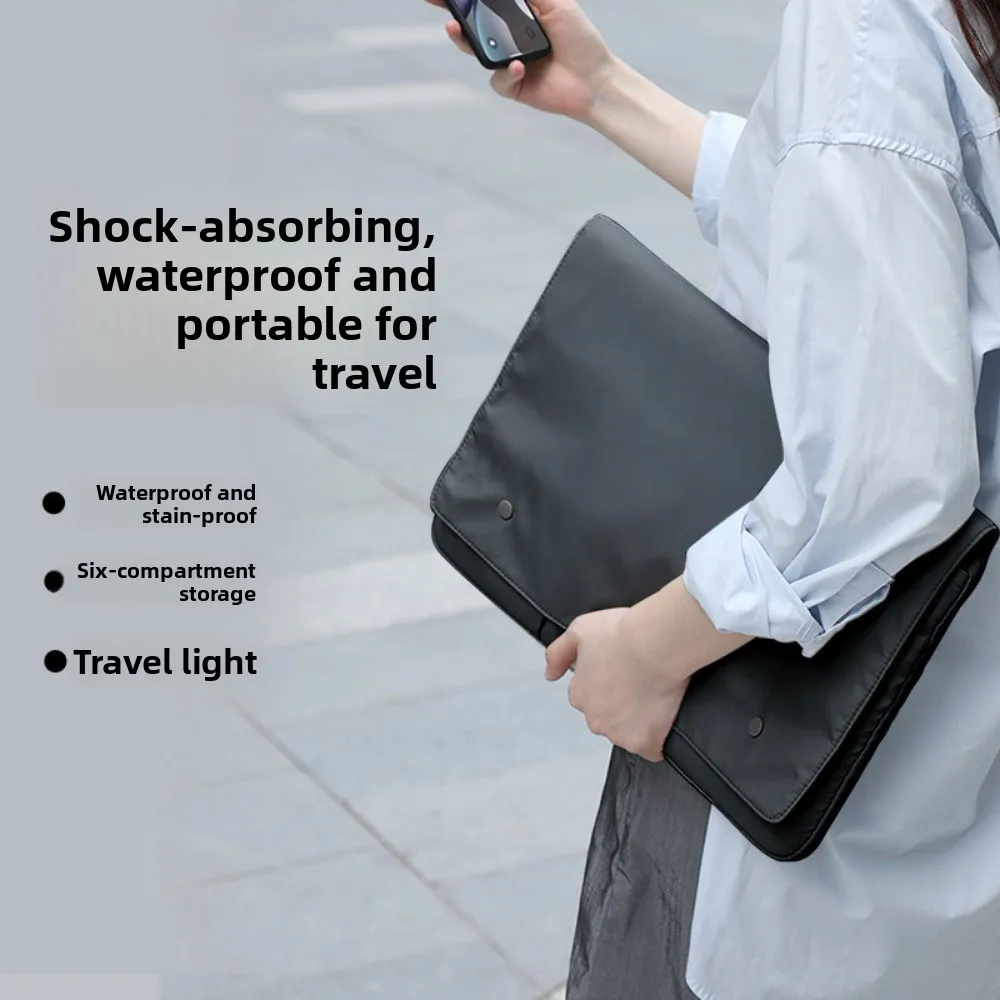 Water-Resistant Multifunctional Laptop Bag and Accessory Case