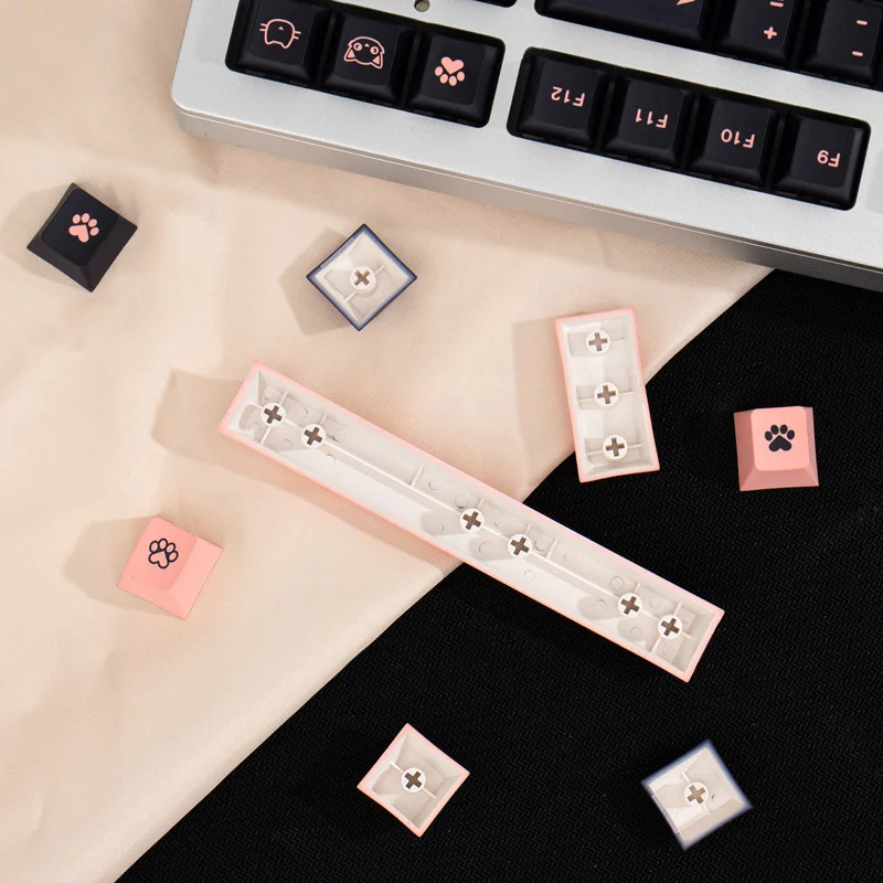 Gmk Pono 130 Chaves Cherry Profile Keycap Dye-sub Inglês Personalizado Personalidade Keycaps para Teclado Mecânico 61 64 68 75 87 Zz2 - Imagem 3