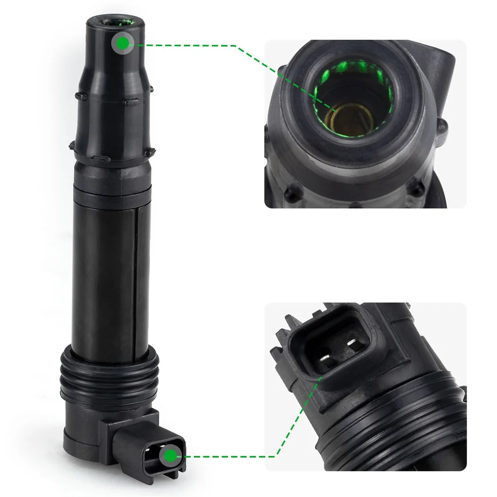가와사키 닌자 ZX600 ZX-6RR ZX-6R 2003-2018 21171-1282 21171-0021 용 4 개 점화 코일