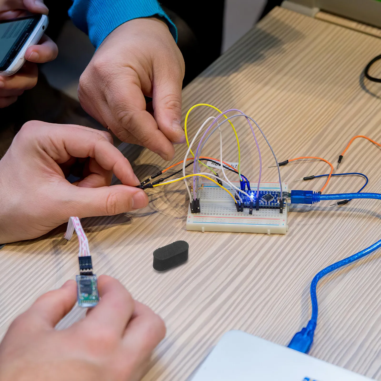 30개 충격 흡수 패드, FPV 드론 랜딩 스키드 패드, 미끄럼 방지 폼 매트, 야외 잔디/콘크리트 표면용 자가 접착 발판