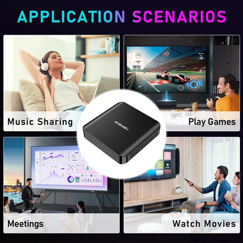 스마트 TV 박스 셋톱 박스, 듀얼 와이파이, BT, 8K HD 미디어 플레이어, 안드로이드 14, 올위너 H313, 2.4G, 5G, TV98, ATV 플러스