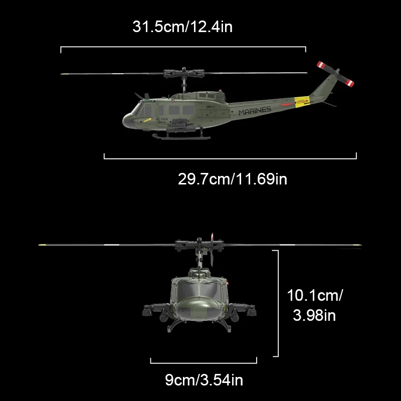 Rc Helicopter 2.4G RC Mini Plane 6CH with Camera HD 8K Wifi FPV Dron Aircraft Rc Airplane Toys for Boys Kids Adults Xmas Gifts
