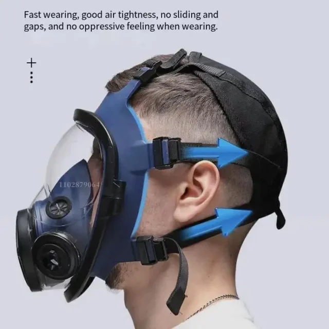High-Quality Silicone Gas Mask Respirator