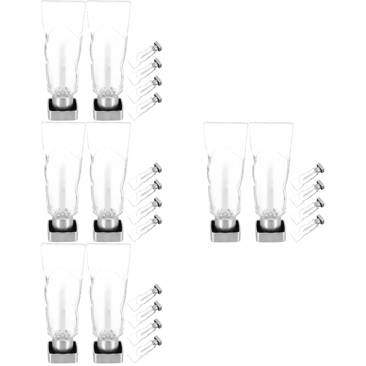 

Lipstick Empty Tubes Women Tools Plastic Gloss Bottle Container Refillable Bulk Lip Gloss Tubess