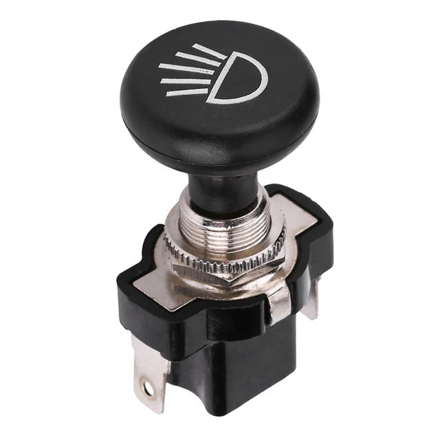 Push Pull Light Switch Golf Cart Headlight Switch Button for