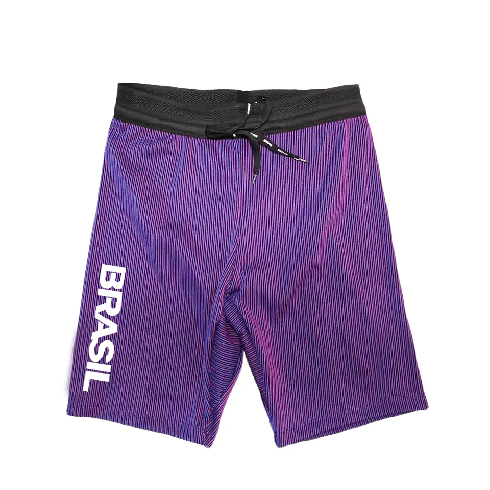 Brazil Running Sportswear Men's Sports Lycra Running Tights Trousers Leggings Pants Gym Fitness Shorts Male Marathon