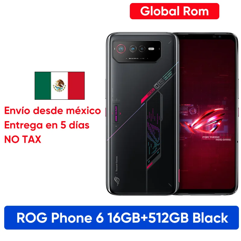 Mobile Phone 512gb Global Version | Asus Rog Phone 6 Global