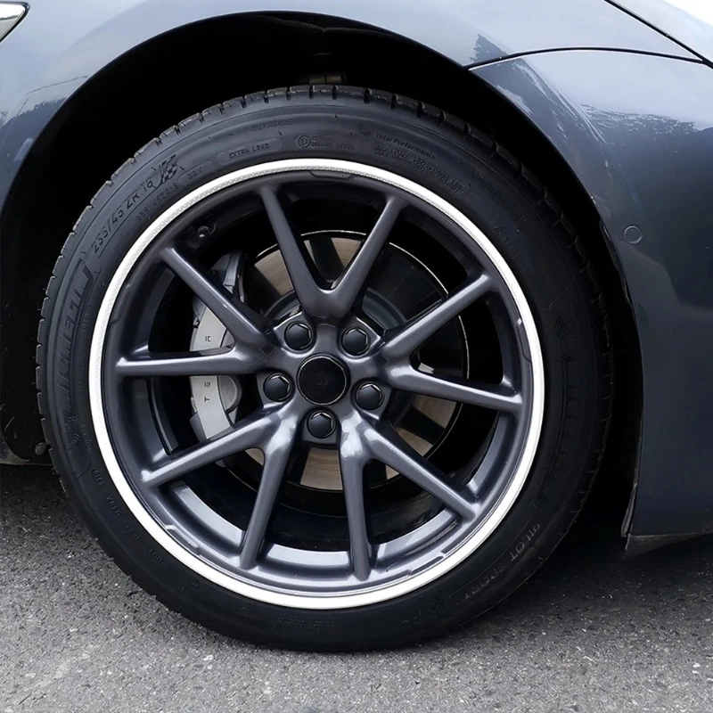Wheel Hub Protection Ring for Tesla Model 3 Y S X Car Rims Ring Protectors Vehic