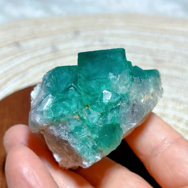 Cristalli Fluorite Verde Grezzi - Pietre Preziose Per Meditazione E Gioielli Fai Da Te - Foto 2