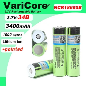 VariCore NCR18650B 3400mAh Pointed Battery