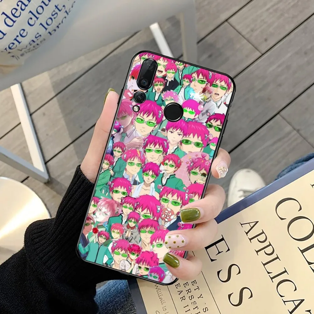 The Disastrous Life of Saiki K Phone Case For Huawei Y9 6 7 5 Prime Enjoy 7s 7 8 plus 7a 9e 9plus 8E Lite Psmart Shell