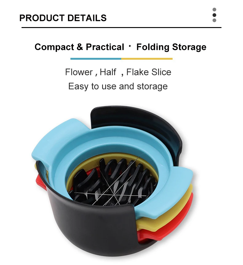 (Summer Hot Sale- 50%off) Kitchen Gadget Egg Cutter