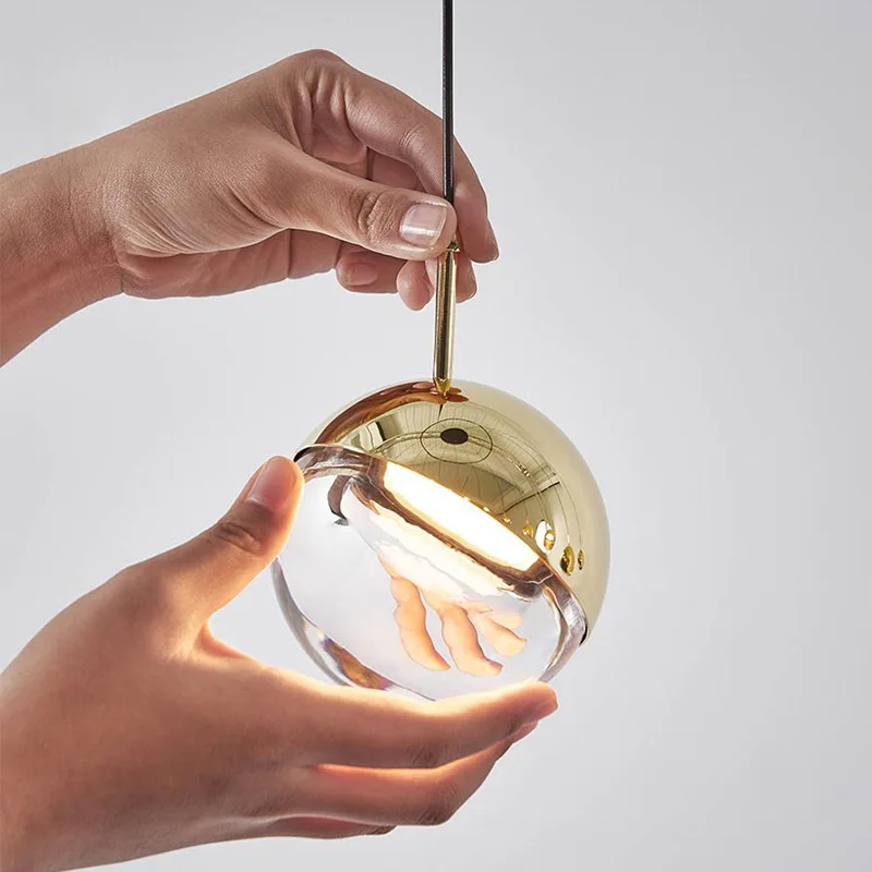 

Scandinavia Art LED Pendant Light Ceiling Chandelier Suspension Lamp Hanging Ball
