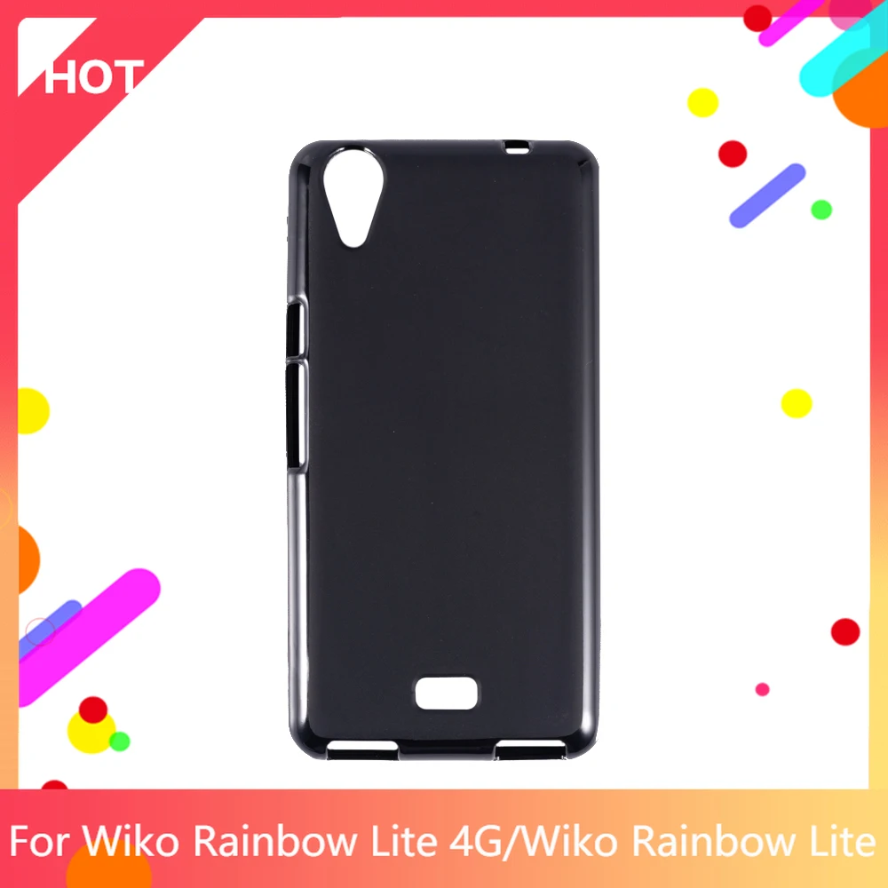 Custodia Rainbow Lite 4G Cover Posteriore In Tpu In Silicone Morbido Opaco Per Wiko Rainbow Lite Custodia Per Telefono Sottile Antiurto