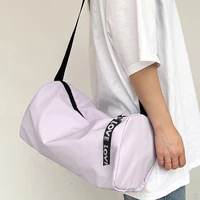 Multifunctional Travel Bag Large Capacity Portable Fitness Training Bag Multi-Pockets Hand Luggage Bag Lightweight for Women Men 1