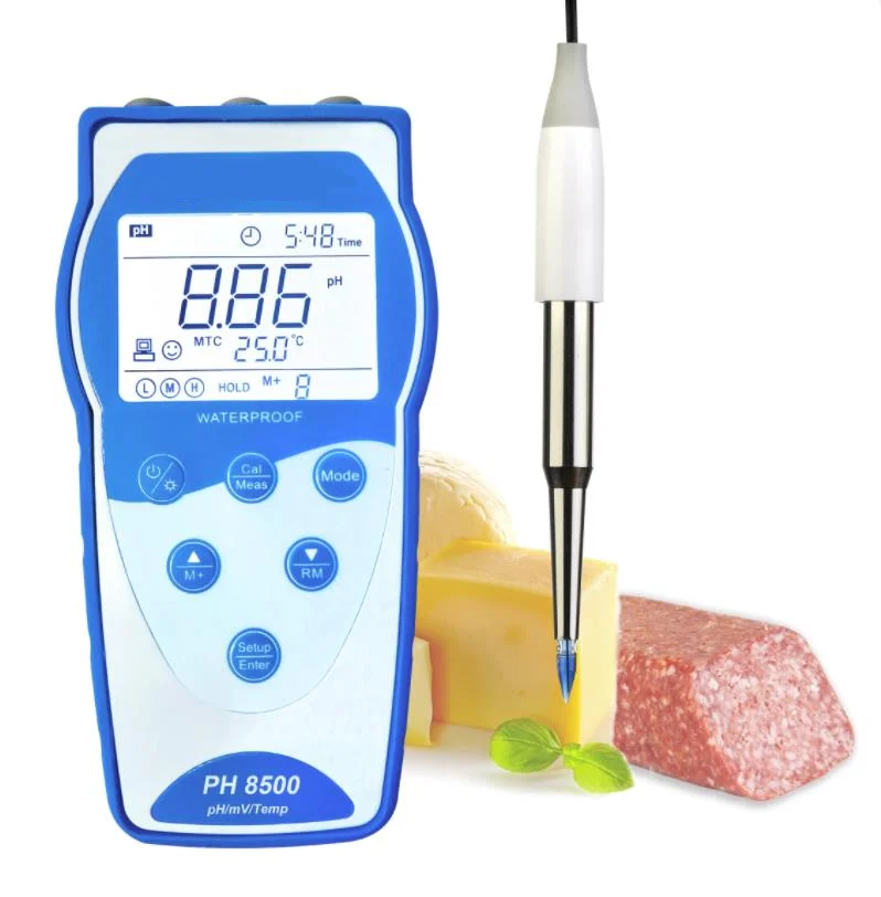 

Stainless Steel Spear pH/Temp. Electrode for professional food/semi-solids pH meter