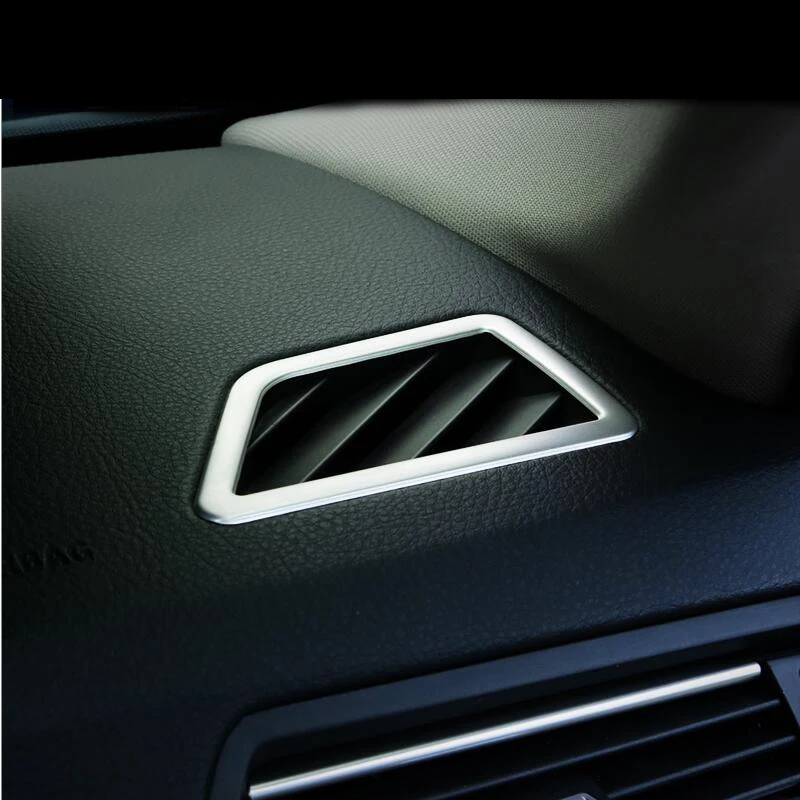 For BMW 5 Series F10 F18 Car Styling interior Buttons panel frame Decoration Cover Trim Car Sticker stainless steel Accessories 5