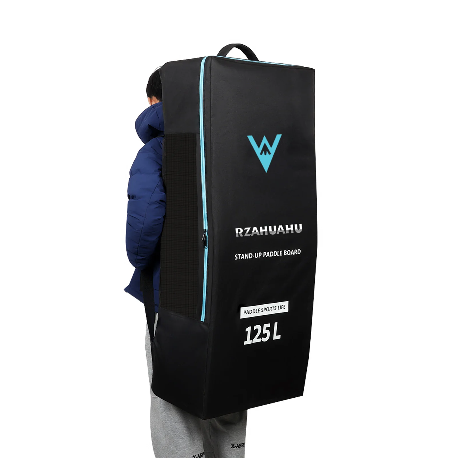 Inflatable Paddleboard Backpack 105L/125L Large Capacity Oxford Cloth SUP Surfboard Bag Paddleboard Storage Bag