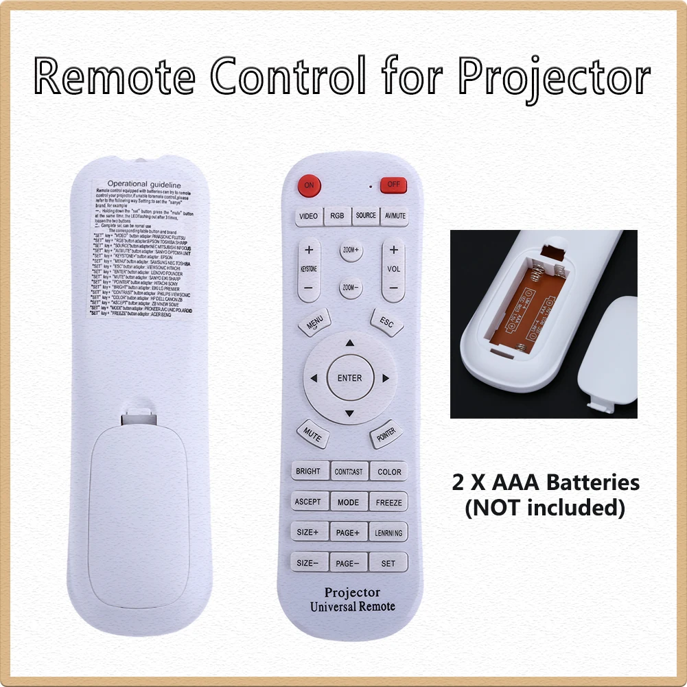 UniversalProjectorRemoteControlMultifunctionalSmartHouseControl