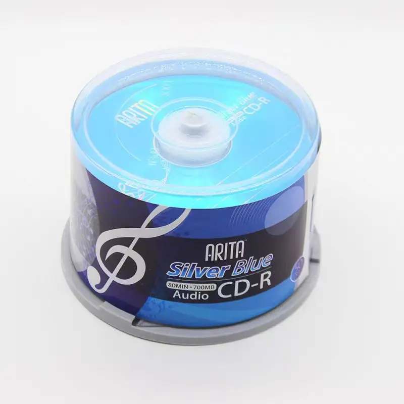 Disco cd em Branco Audio Discos Cdr de Música 80min 700mb 50 Unidades por Barril