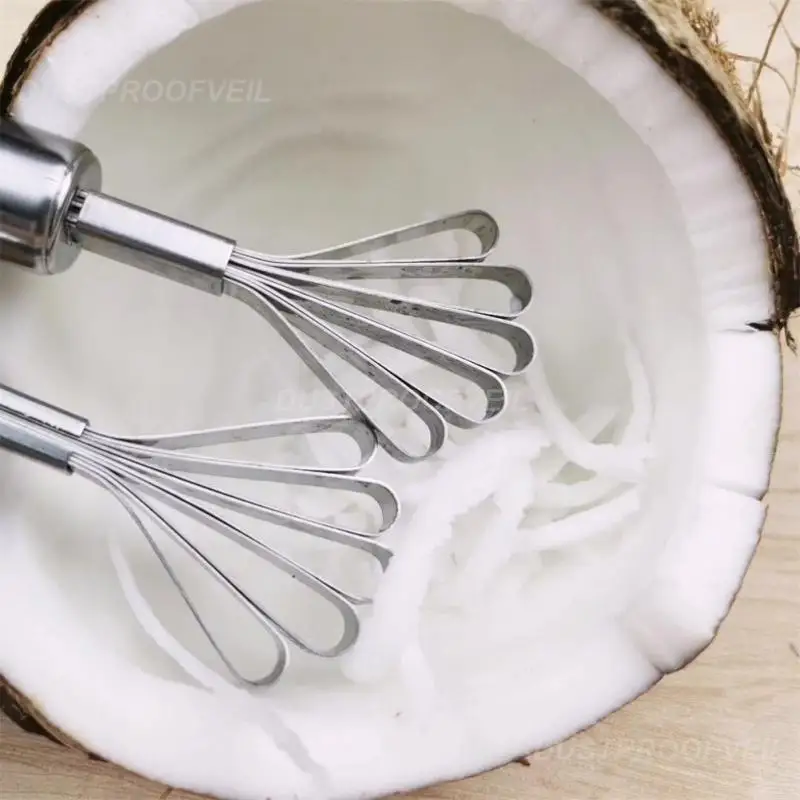 1~10PCS Creative Stainless Steel Shredded Coconut Knife Household Coconut Grater Fish Scale Planed Meat Scraper Kitchen Supplies