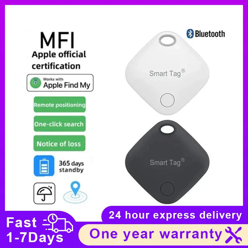 Gps Smart Air Tag Mini Smart Tracker Bluetooth Smart Tag Child Finder Pet Car Lost Tracker Per Sistema Apple Ios Trova La Mia App