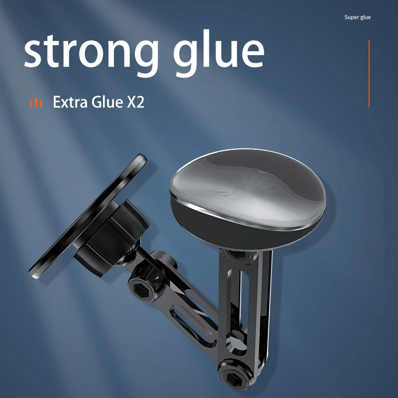 Magsafe 720 Rotate Metal Magnetic Car Phone Holder Foldable Phone Stand Air Vent Magnet Mount GPS Support For All Phone