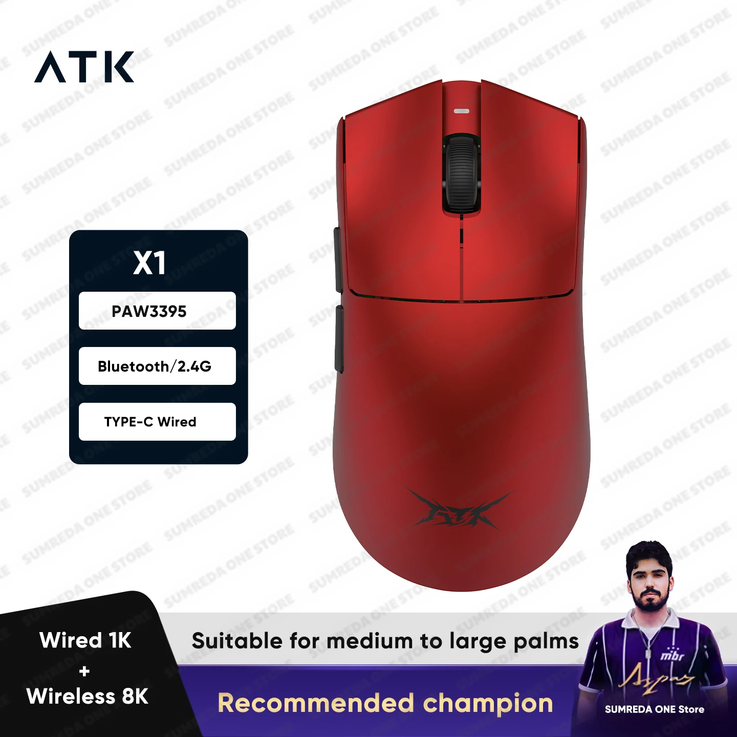 ATK X1 Ultra X1 Ultimate X1 Pro Max Wireless Gaming Mouse