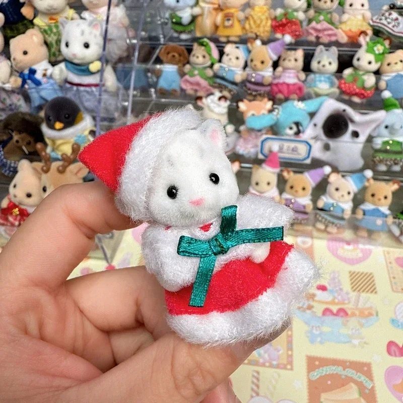 Sylvanian Families Anime Girl Child Toy Gift Sets Figures Girls Toys for Kids Calico Critters Ternurines Cute Small Baby 5