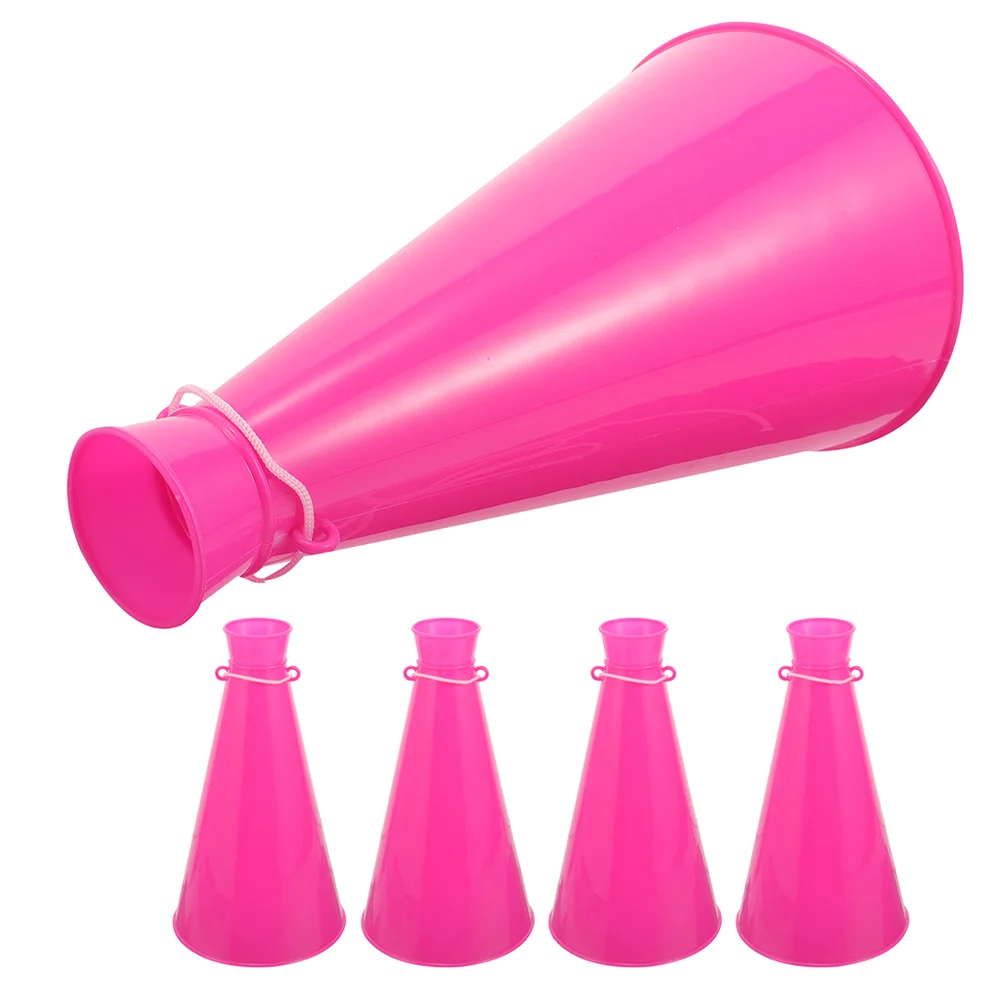 5 Pcs Loudspeaker Kids Horn Toy Trumpet Game Cheering Toys Trumpets Plastic Party Favors