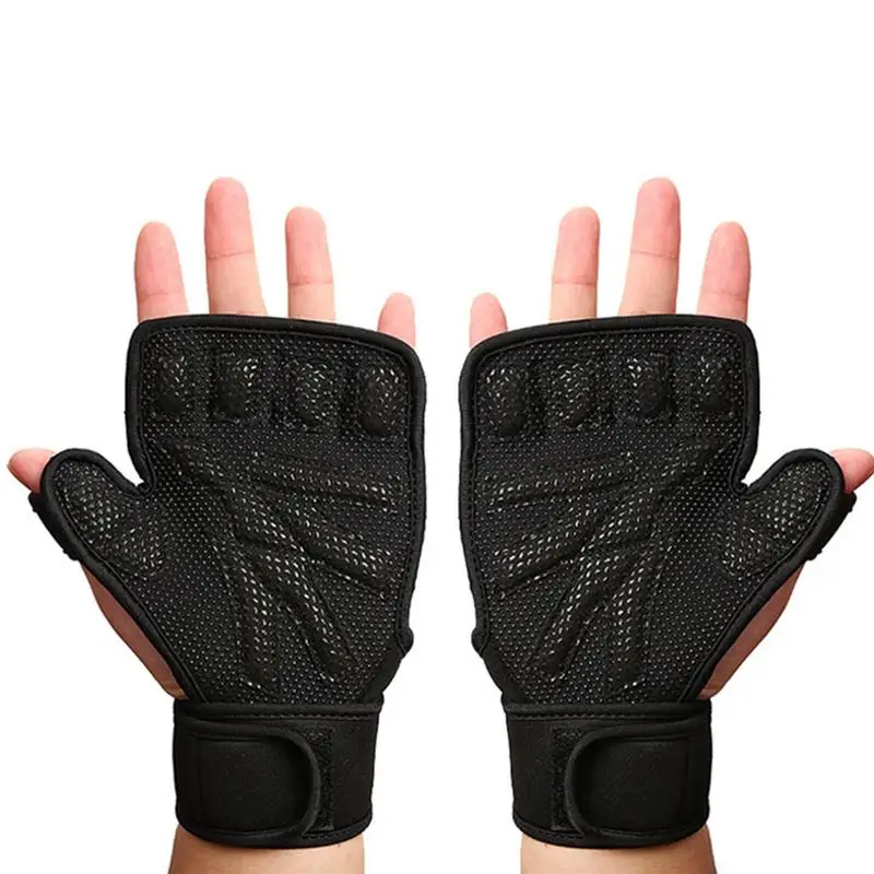 

Cycling Anti-slip Anti-sweat Men Women Half Finger Gloves Breathable Anti-shock Sports Gloves Bike Bicycle Glove