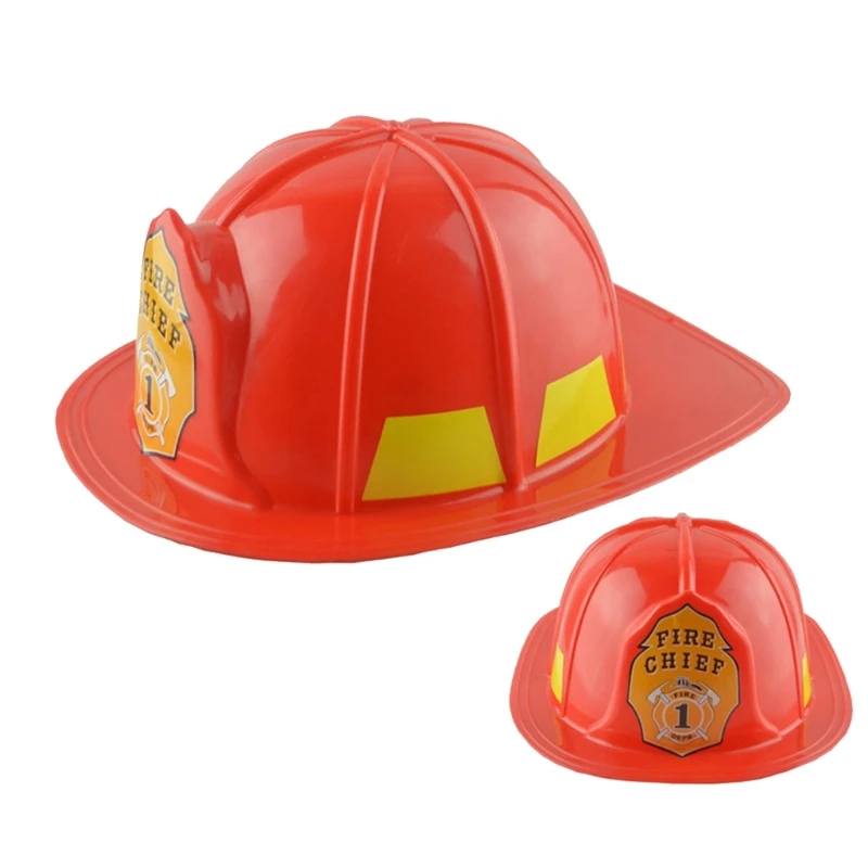 

Halloween Firefighter Cosplay Helmet Fireman Hat Toy Roleplay Costumes