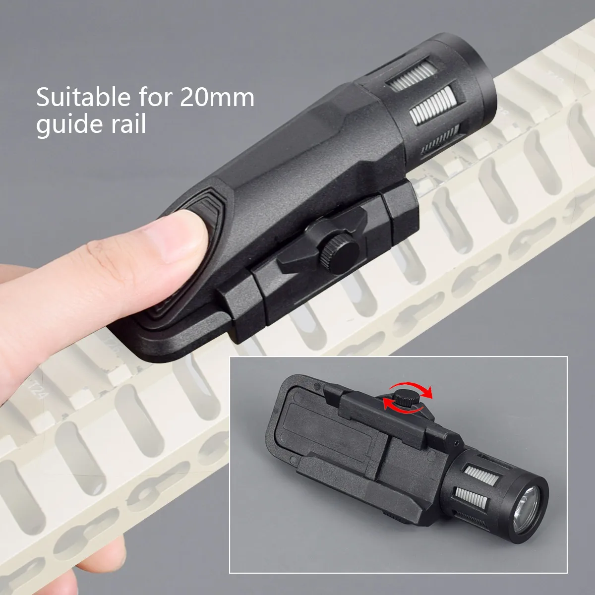 Torch Inforce Tactical INFORCE WML Masterfire APL Weapon Gun Light For Airsoft Pistol ...