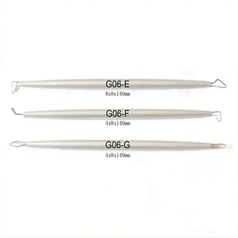 Polymer Clay Tools Pottery Ceramics Ribbon Sculpting Tools Set Pottery Clay Sculpture Caving Scraper Craft Modelling