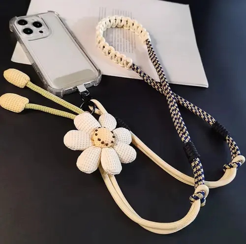Creative Cartoon Mobile Phone Universal Lanyard Crossbody Long Rope Lanyard Rope Cartoon Decorative Pendant Accessories - Image 4