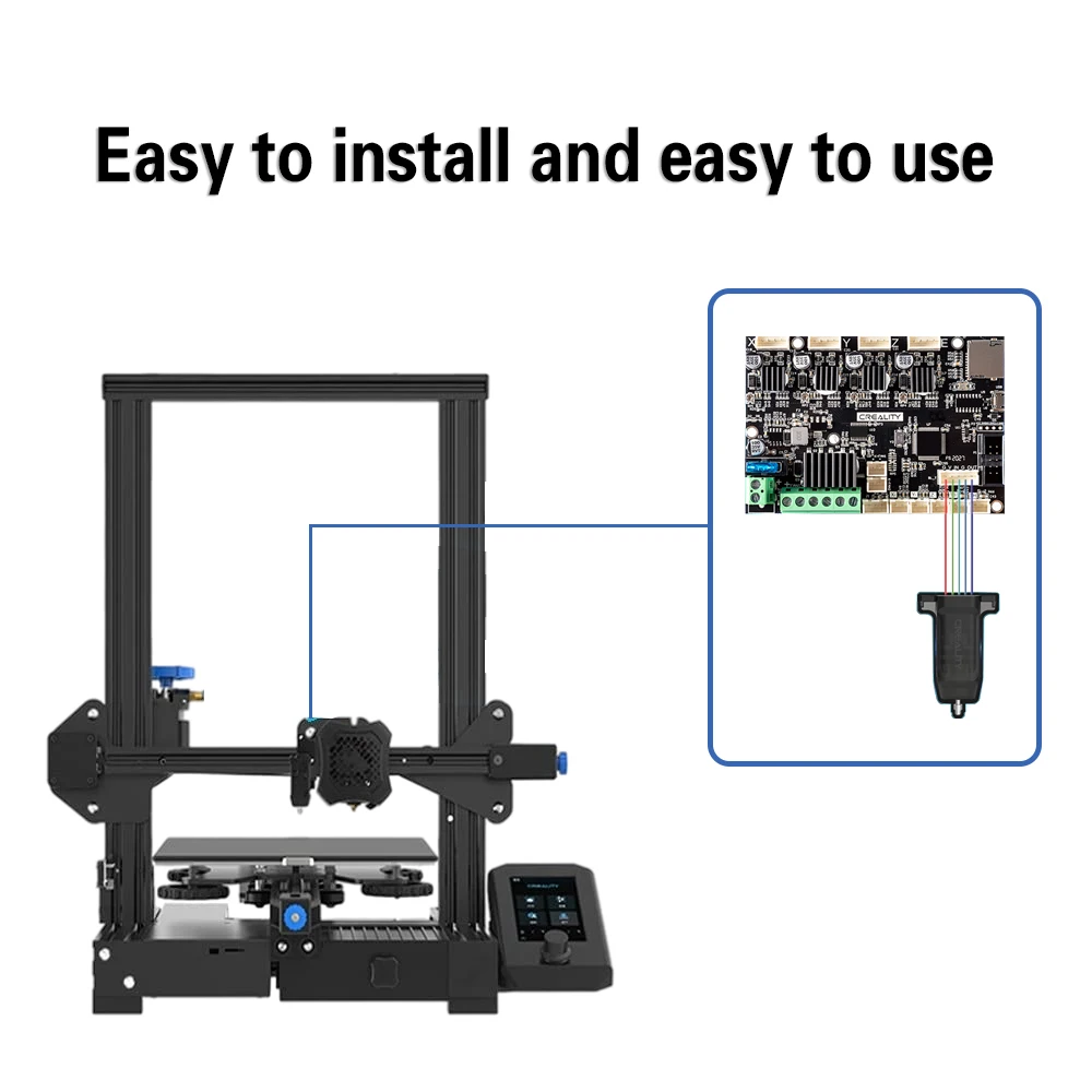 CREALITY CR 터치 센서 32Bit 자동 침대 레벨링 키트 레벨링 키트 Ender-3/Ender-3 V2/Ender-3 Pro 부품 3D 프린터 부품