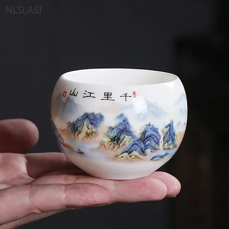 Cabilock 1pezzi Tazza Da Tè Giapponese Ceramica Design