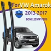 Wiper Blades For VW Amarok 2013-2017 Front  Windshield Clean Window Windscreen Auto Parts Car Rain Brushes 24''+24'' 1