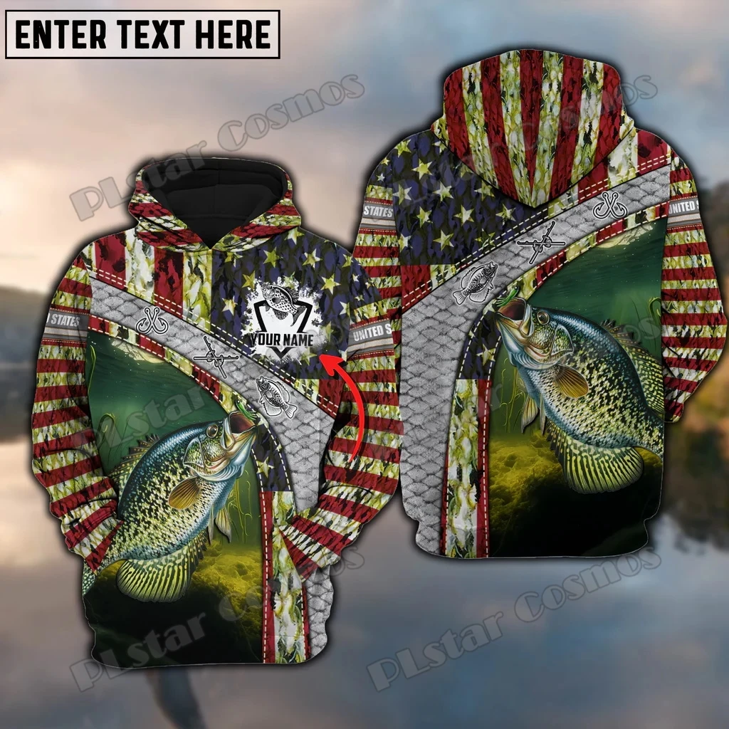 Tuna Fishing & Mahi Mahi Fishing Skin Customize Name 3D Printed Men's Fashion Hoodies Autumn Unisex Casual Hooded Pullover QDY64