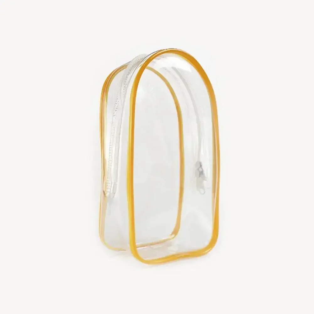 Vibrant Clear Protective Organizer Box with Keychain