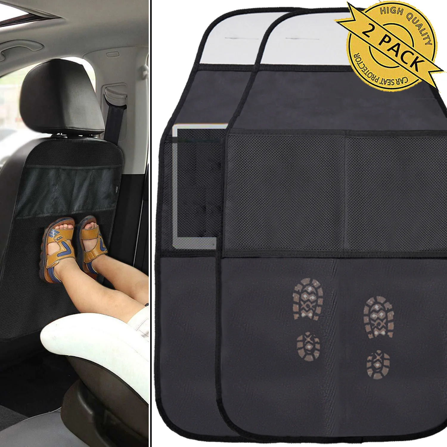 1pc/2pcs Sac De Rangement Pour Siège Arrière De Voiture - Temu Belgium