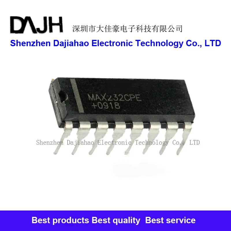 

10pcs/lot MAX232 DIP MAX232EPE MAX232CPE DIP-16 New spot chip IC