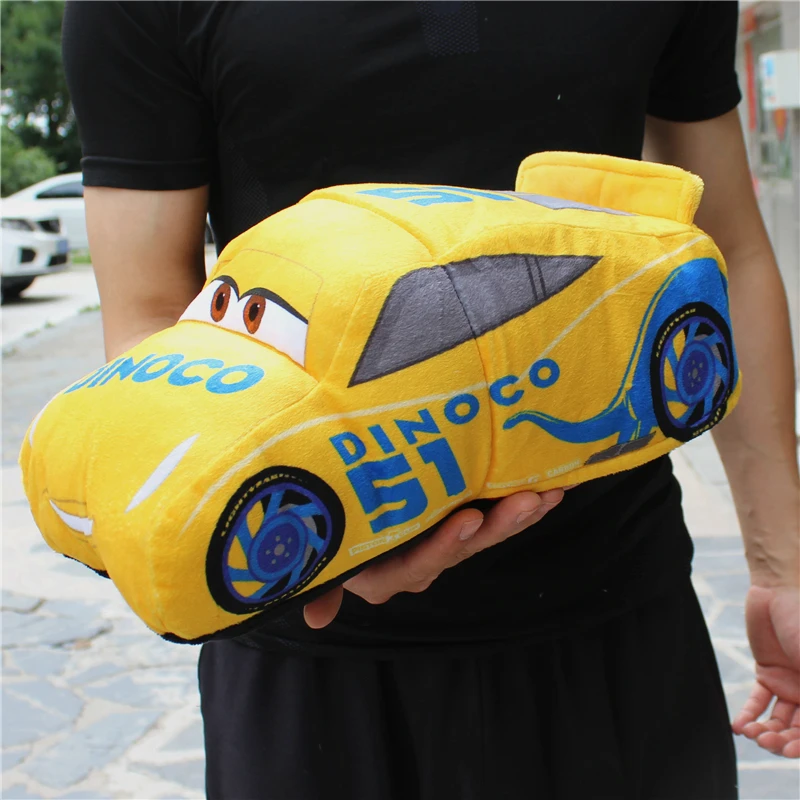 1piece 35cm Disney Pixar Cars Lightning McQueen Creative plush Car