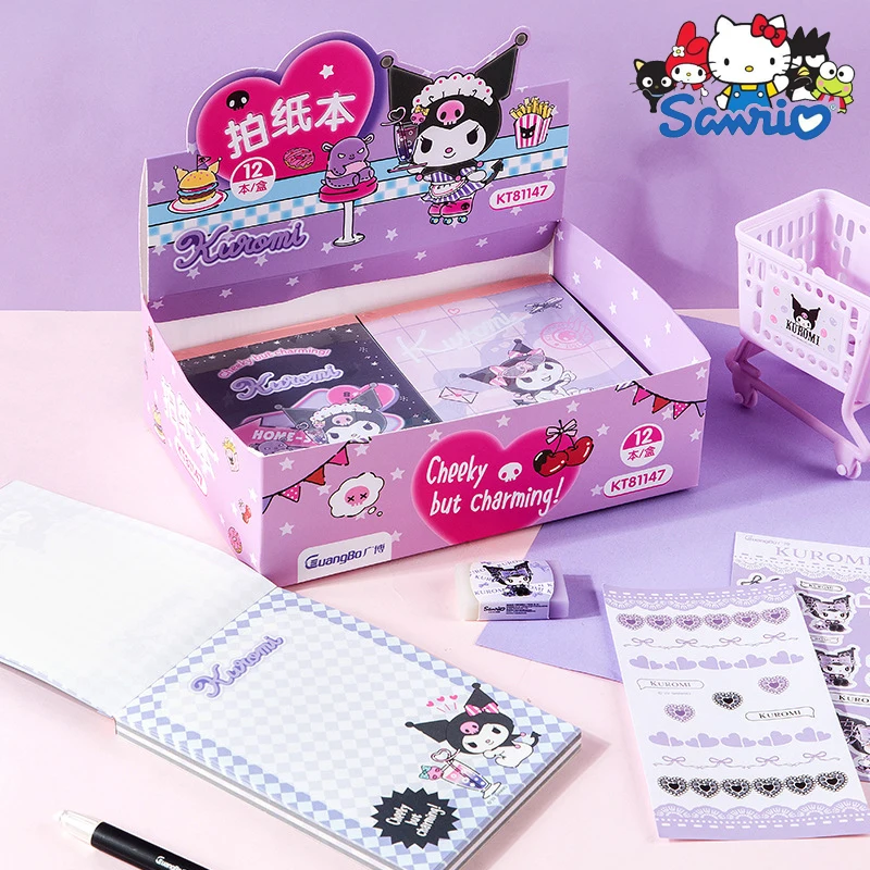 

Блокнот для записей Sanrio Kuromi, 2-12 шт.