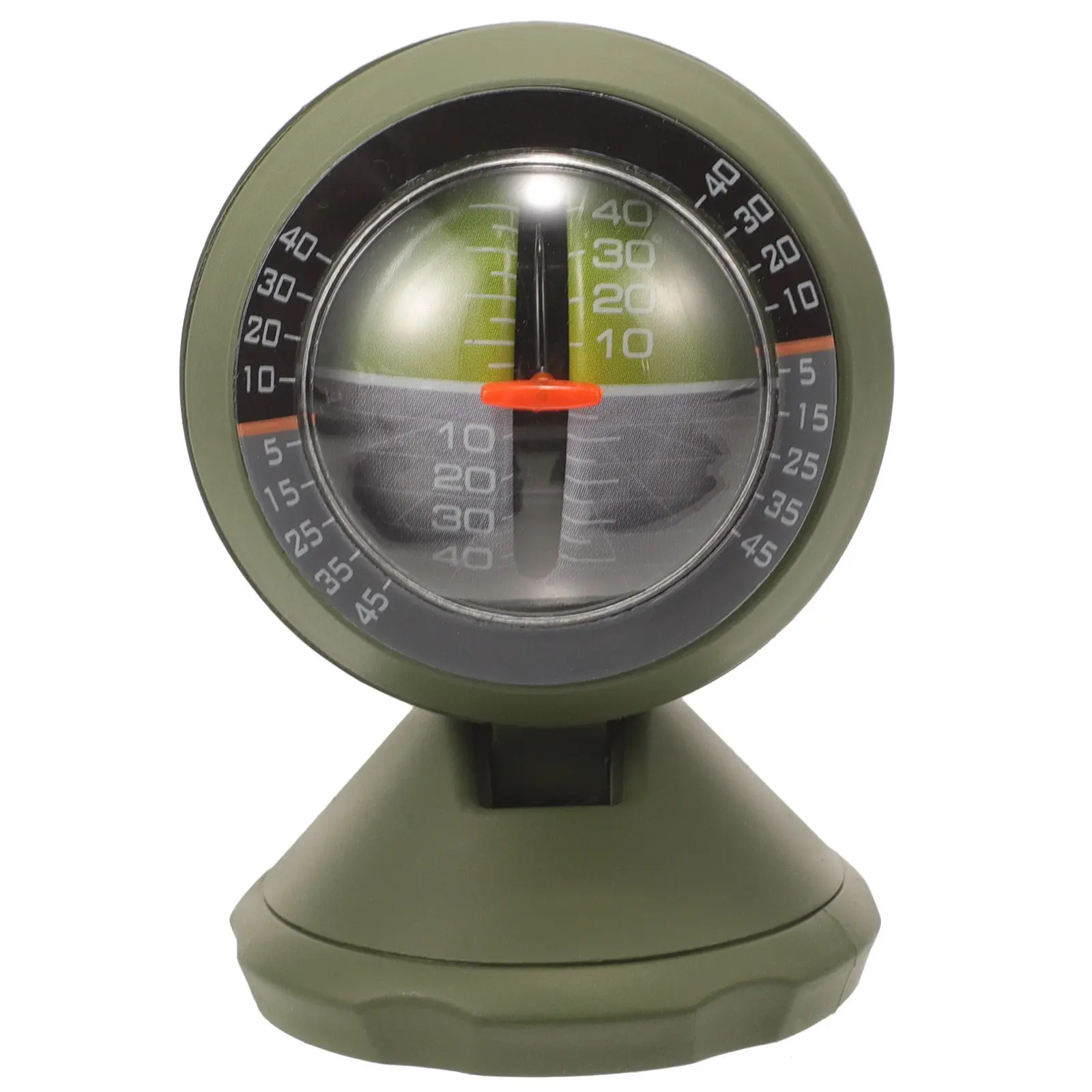 자동차 경사계 ABS 소재 견고한 차량 레벨 미터 조정 가능한 시야각 다기능 경사계 정확한 경사 측정기