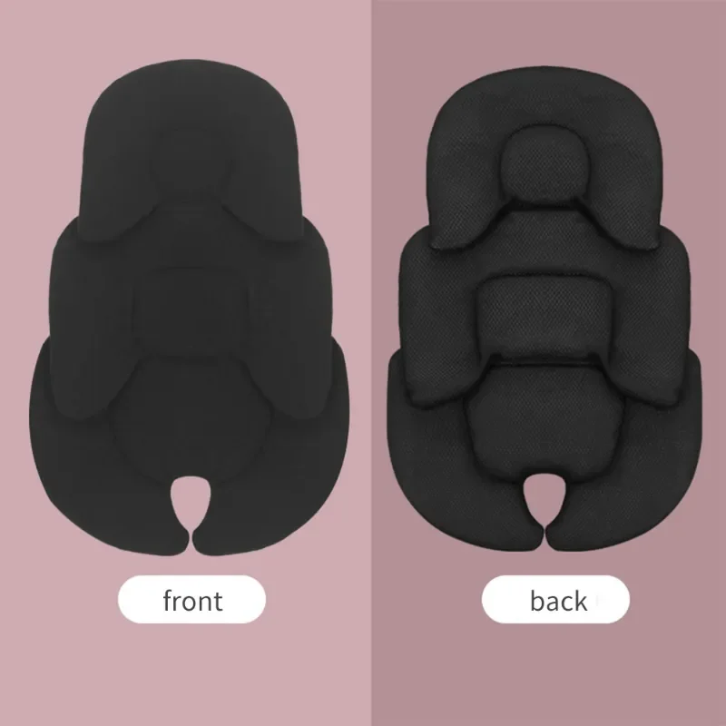 

Simple Solid Color Newborn Baby Stroller Seat Cushion Pushchair Mat Safety Protection Pad Car Mattress Infant Accessories