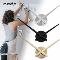 MCDFL DIY Large Wall Clock Metal Mechanic Accessories Models Motor Extra Long Hands Decorated Home Decor Items Interior Design 1